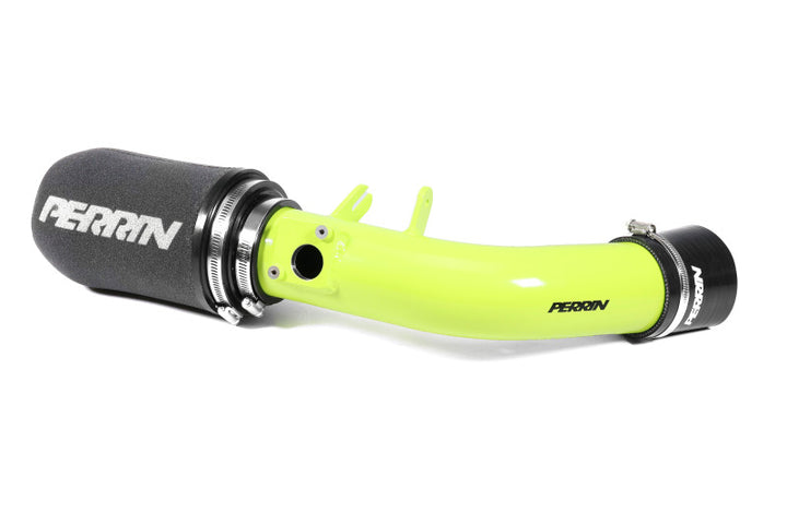 PERRIN 08-14 Subaru WRX / 08-15 STI Cold-Air Intake - Neon Yellow - Bull Strap