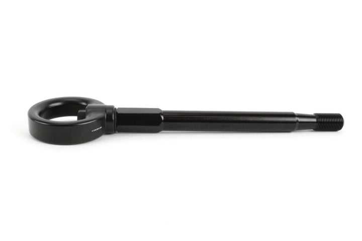 PERRIN 08-14 Subaru WRX & STI / 08-11 Impreza / 05-09 Legacy Tow Hook Kit (Front) - Flat Black - Bull Strap
