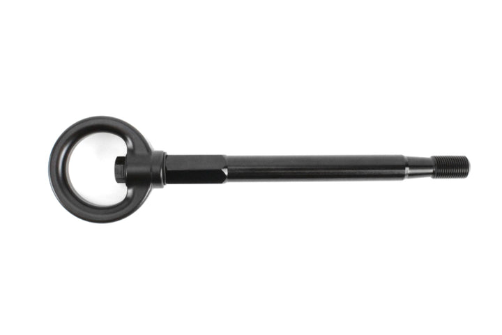 PERRIN 08-14 Subaru WRX & STI / 08-11 Impreza / 05-09 Legacy Tow Hook Kit (Front) - Flat Black - Bull Strap