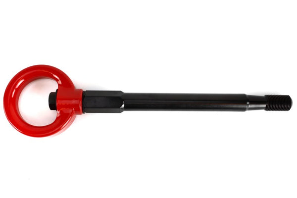 PERRIN 08-14 Subaru WRX & STI / 08-11 Impreza / 05-09 Legacy Tow Hook Kit (Front) - Red - Bull Strap
