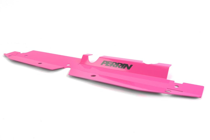 PERRIN 08-14 Subaru WRX & STI / 08-11 Impreza Radiator Shroud - Hyper Pink - Bull Strap