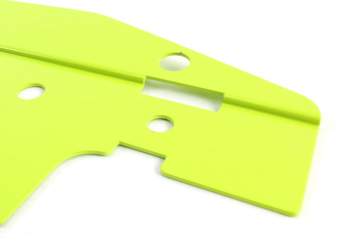 PERRIN 08-14 Subaru WRX & STI / 08-11 Impreza Radiator Shroud - Neon Yellow - Bull Strap