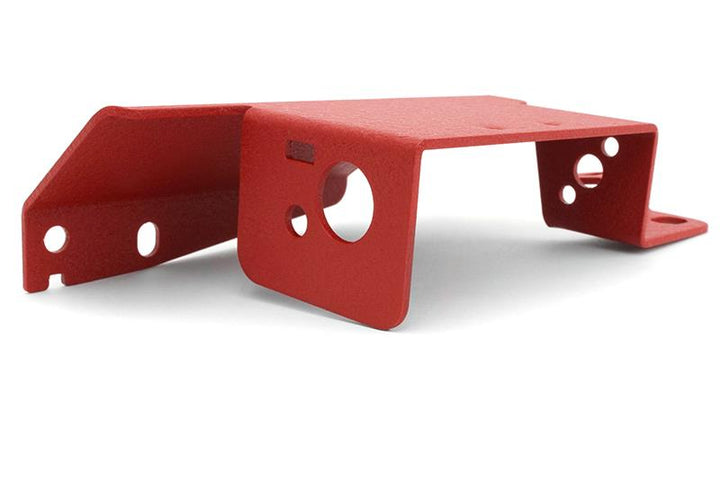 PERRIN 08-21 Subaru STI Boost Control Solenoid Cover - Red - Bull Strap