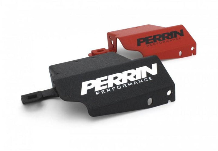 PERRIN 08-21 Subaru STI Boost Control Solenoid Cover - Red - Bull Strap