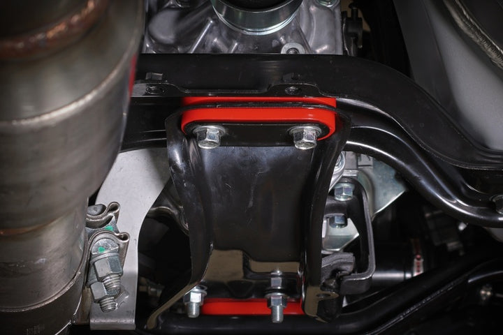 PERRIN 08-25 Subaru WRX & STI / 08-13 Forester / 13-23 Crosstrek Trans. Crossmember Bushings - Bull Strap