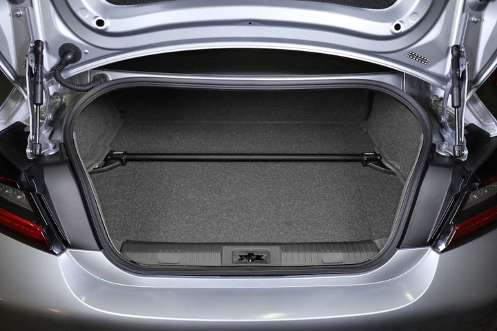 PERRIN 13-25 BRZ/FR-S/86/GR86 Rear Shock Tower Brace - Black - Bull Strap