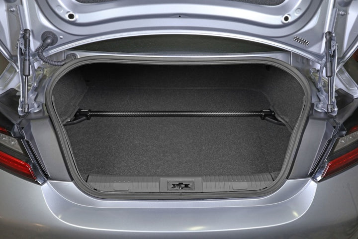 PERRIN 13-25 BRZ/FR-S/86/GR86 Rear Shock Tower Brace - Carbon Fiber - Bull Strap