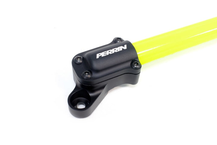 PERRIN 13-25 Subaru BRZ / Toyota GR86/86 / Scion FR-S Front Strut Brace - Neon Yellow - Bull Strap