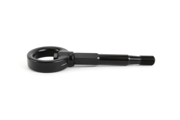 PERRIN 15-17 Subaru WRX & STI / 13-17 Crosstrek / 12-16 Impreza Tow Hook Kit (Front) - Flat Black - Bull Strap