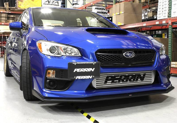 PERRIN 15-17 Subaru WRX/STI (w/FMIC ONLY) License Plate Relocation Kit - Bull Strap