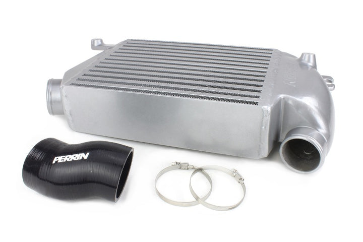 PERRIN 15-21 Subaru WRX / 14-18 Forester XT Top Mount Intercooler - Silver - Bull Strap
