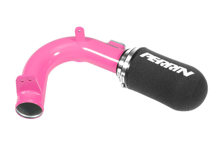 PERRIN 15-21 Subaru WRX Cold-Air Intake w/Heatshield - Hyper Pink - Bull Strap