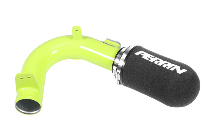 PERRIN 15-21 Subaru WRX Cold-Air Intake w/Heatshield - Neon Yellow - Bull Strap