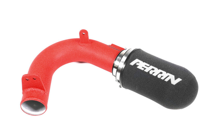 PERRIN 15-21 Subaru WRX Cold-Air Intake w/Heatshield - Red - Bull Strap