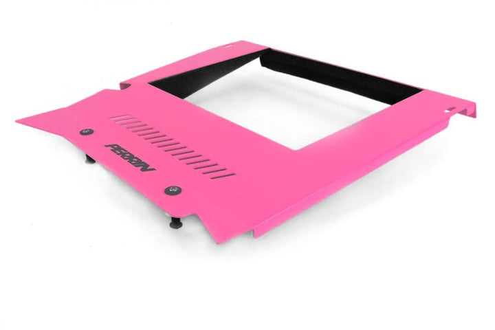 PERRIN 15-21 Subaru WRX Engine Cover Kit (Intercooler & Pulley Covers Incl.) - Hyper Pink - Bull Strap