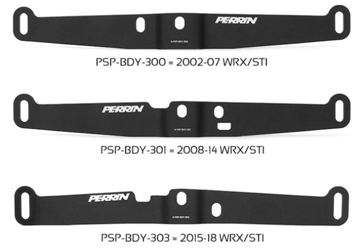 PERRIN 15-21 Subaru WRX/STI / 13-17 Crosstrek & Impreza Hella Horn Bracket (Bracket ONLY) - Bull Strap