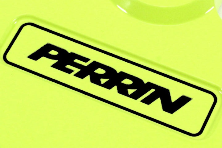 PERRIN 15-25 Subaru WRX / 04-18 Forester / 20-25 OBXT & LGXT Cam Solenoid Cover - Yellow - Bull Strap