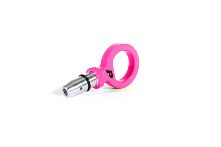 PERRIN 15-25 Subaru WRX & 13-25 BRZ/FR-S/86/GR86 Dipstick Handle Loop Style - Hyper Pink - Bull Strap