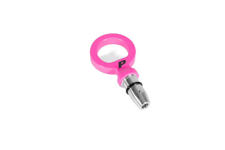 PERRIN 15-25 Subaru WRX & 13-25 BRZ/FR-S/86/GR86 Dipstick Handle Loop Style - Hyper Pink - Bull Strap