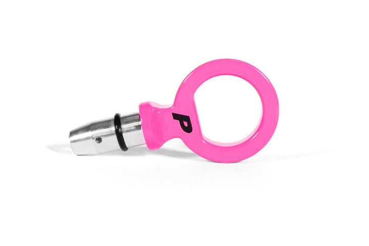 PERRIN 15-25 Subaru WRX & 13-25 BRZ/FR-S/86/GR86 Dipstick Handle Loop Style - Hyper Pink - Bull Strap