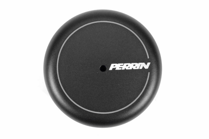 PERRIN 15-25 Subaru WRX & 13-25 BRZ/FR-S/86/GR86 Oil Filter Cover - Black - Bull Strap