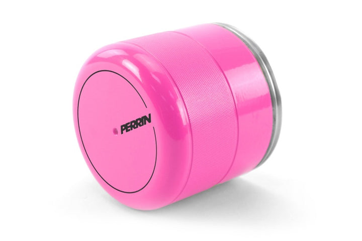 PERRIN 15-25 Subaru WRX & 13-25 BRZ/FR-S/86/GR86 Oil Filter Cover - Hyper Pink - Bull Strap