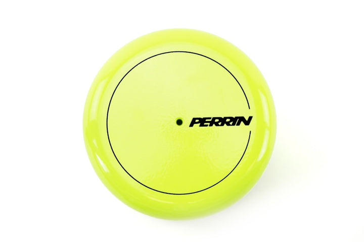 PERRIN 15-25 Subaru WRX & 13-25 BRZ/FR-S/86/GR86 Oil Filter Cover - Neon Yellow - Bull Strap