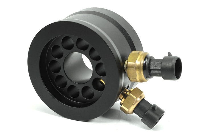 PERRIN 15-25 Subaru WRX & 13-25 Crosstrek/OBXT/LGT/Impreza & BRZ/GR86 Oil Temp / Pressure Adapter - Bull Strap