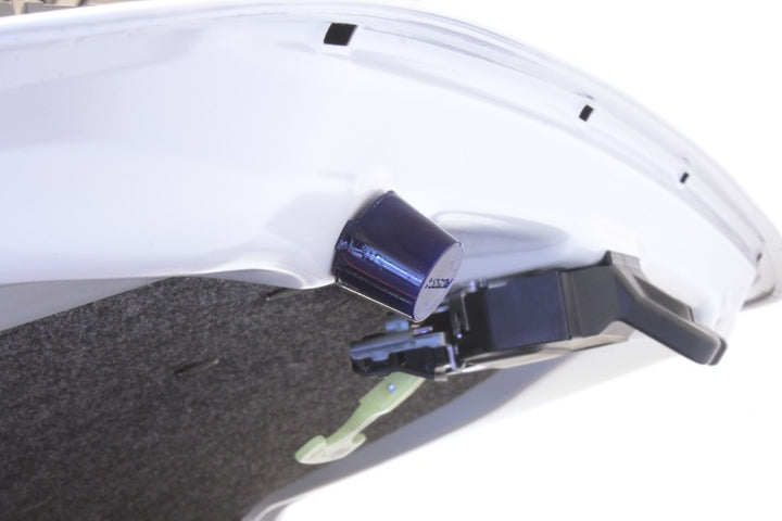 PERRIN 15-25 Subaru WRX / 15-21 STI Adjustable Trunk Bumper Set (2pcs) - Blue - Bull Strap