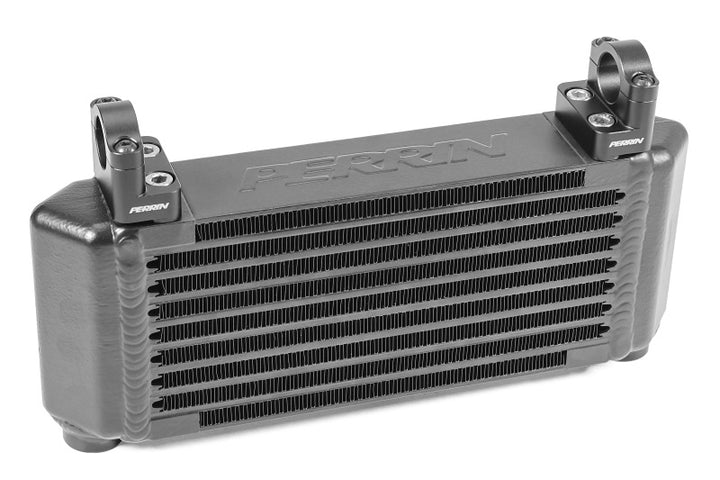 PERRIN 15-25 Subaru WRX Oil Cooler Full Kit (Top Mounted Requires Strut Brace) - Bull Strap