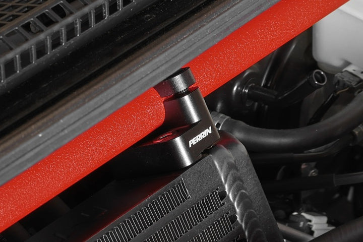 PERRIN 15-25 Subaru WRX Oil Cooler Full Kit (Top Mounted Requires Strut Brace) - Bull Strap