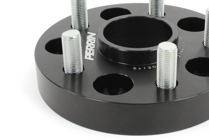 PERRIN 17-25 Honda Civic Type R / 22-26 Acura Integra Type S 64.1mm 5x120 Wheel Spacers 27mm - Pair - Bull Strap