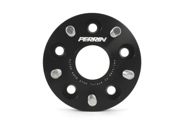 PERRIN 17-25 Honda Civic Type R / 22-26 Acura Integra Type S 64.1mm 5x120 Wheel Spacers 27mm - Pair - Bull Strap