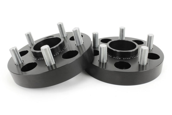 PERRIN 17-25 Honda Civic Type R / 22-26 Acura Integra Type S 64.1mm 5x120 Wheel Spacers 27mm - Pair - Bull Strap