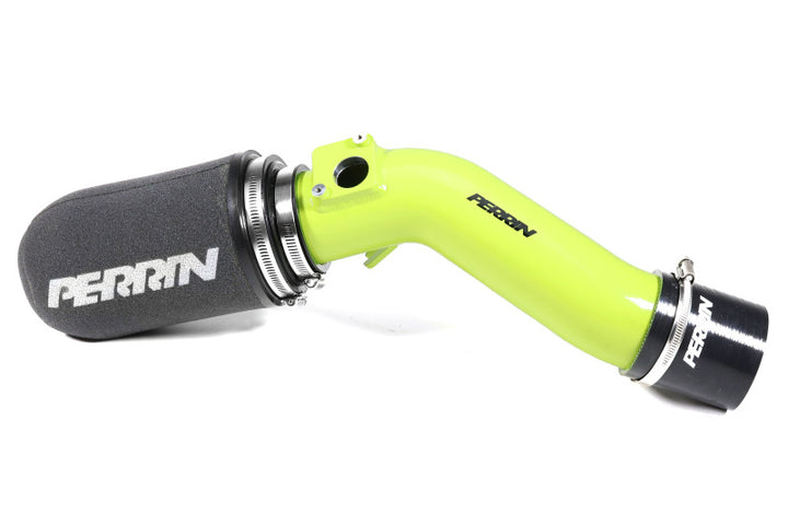 PERRIN 18-21 Subaru STI Cold Air Intake - Neon Yellow - Bull Strap