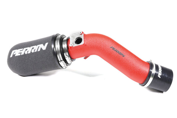 PERRIN 18-21 Subaru STI Cold Air Intake - Red - Bull Strap