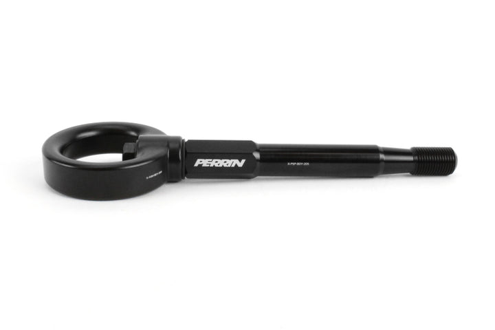 PERRIN 18-21 Subaru WRX & STI / 13-25 BRZ / 17-20 Toyota 86 Tow Hook Kit (Front) - Flat Black - Bull Strap