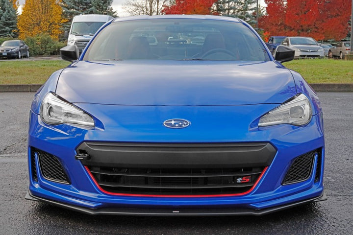 PERRIN 18-21 Subaru WRX & STI / 13-25 BRZ / 17-20 Toyota 86 Tow Hook Kit (Front) - Flat Black - Bull Strap