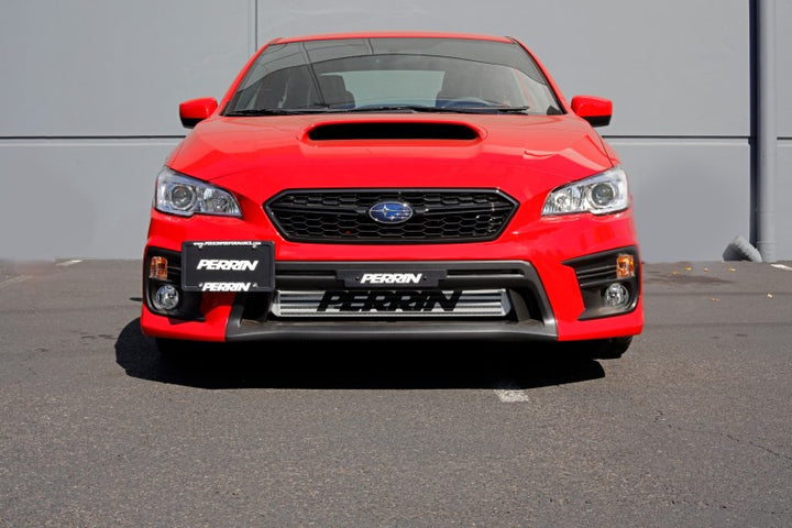 PERRIN 18-21 Subaru WRX/STI (w/FMIC ONLY) License Plate Relocation Kit - Bull Strap