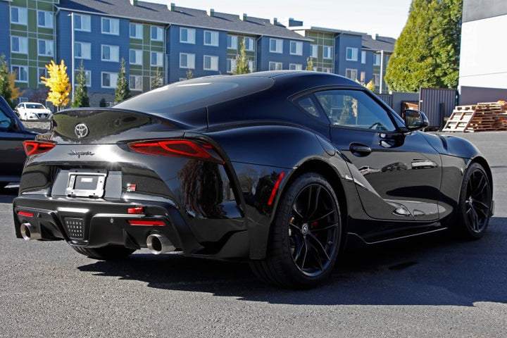 PERRIN 20-25 Toyota Supra Tow Hook Kit (Rear) - Red - Bull Strap