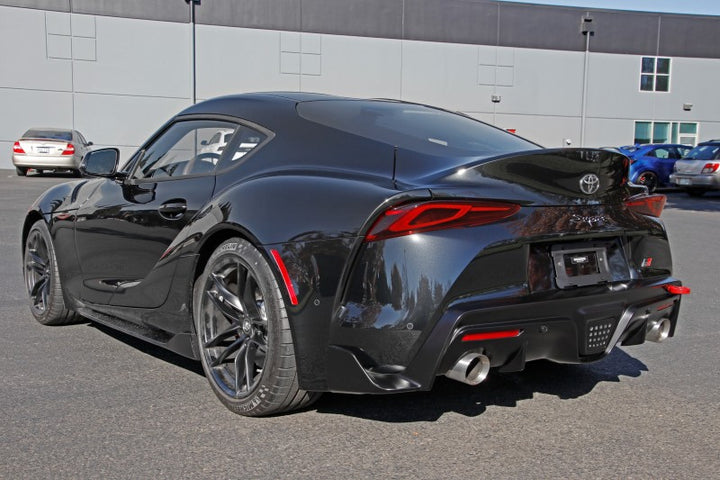 PERRIN 20-25 Toyota Supra Tow Hook Kit (Rear) - Red - Bull Strap