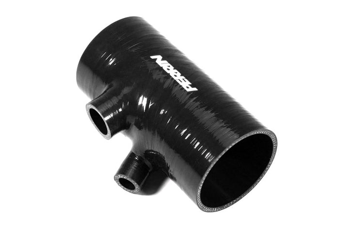 PERRIN 22-24 Subaru WRX / 20-25 LGT & OBXT Turbo Inlet Hose w/Turbo Adapter Flange (Short) - Black - Bull Strap