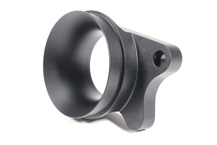 PERRIN 22-24 Subaru WRX / 20-25 LGT & OBXT Turbo Inlet Hose w/Turbo Adapter Flange (Short) - Black - Bull Strap