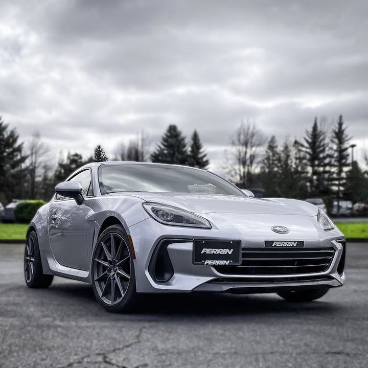 PERRIN 22-25 Subaru BRZ /Toyota GR86 & 10-14 Subaru Legacy License Plate Relocation Kit - Bull Strap