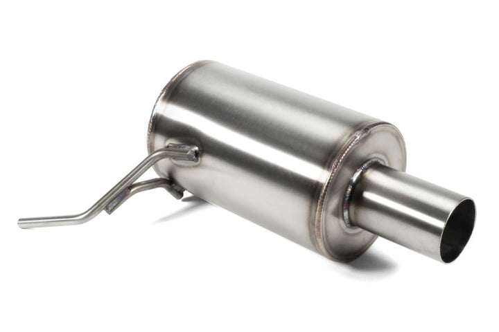 PERRIN 22-25 Subaru BRZ / Toyota GR86 Axle Back Exhaust SS (Single Side Exit w/Helmholtz Chamber) - Bull Strap