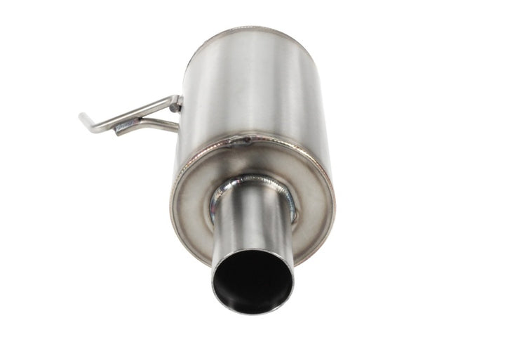 PERRIN 22-25 Subaru BRZ / Toyota GR86 Axle Back Exhaust SS (Single Side Exit w/Helmholtz Chamber) - Bull Strap