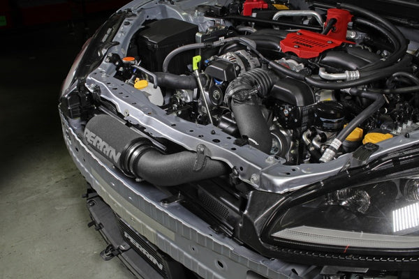 PERRIN 22-25 Subaru BRZ / Toyota GR86 Cold Air Intake - Black - Bull Strap