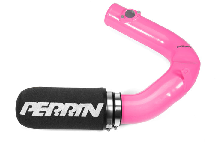 PERRIN 22-25 Subaru BRZ / Toyota GR86 Cold Air Intake - Hyper Pink - Bull Strap