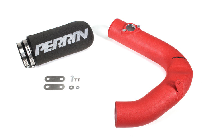 PERRIN 22-25 Subaru BRZ / Toyota GR86 Cold Air Intake - Red - Bull Strap
