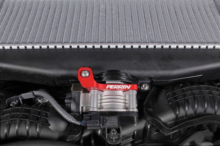 PERRIN 22-25 Subaru WRX / 19-25 Ascent / 20-25 Outback & Legacy Turbo TMIC Bracket - Red - Bull Strap